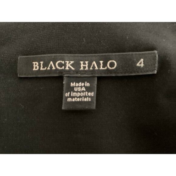 Black Halo Lazaro Sequined Jumpsuit size 4 - Picture 5 of 5